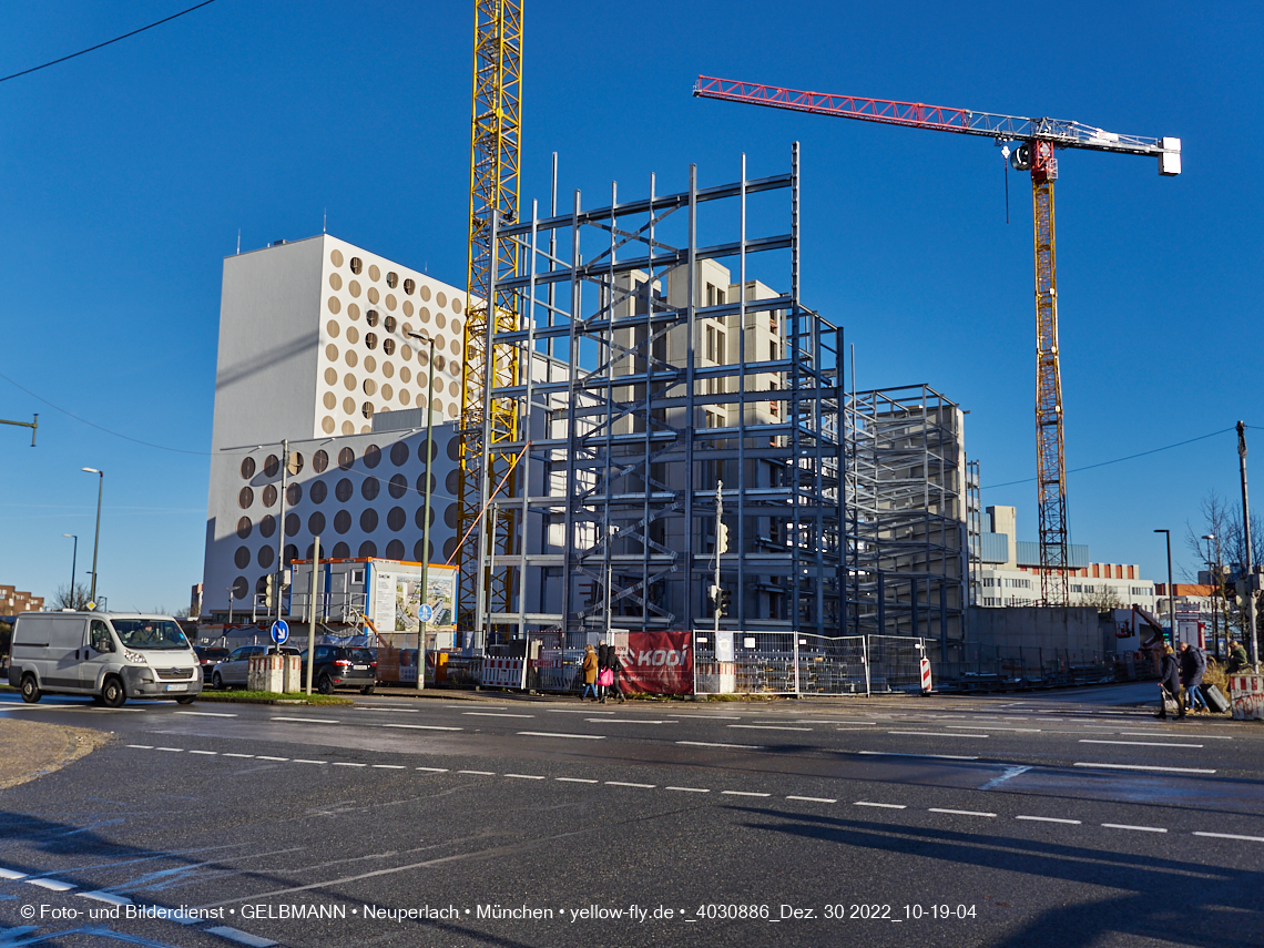 30.12.2022 - Baustelle R.EVO in Neuperlach-Süd